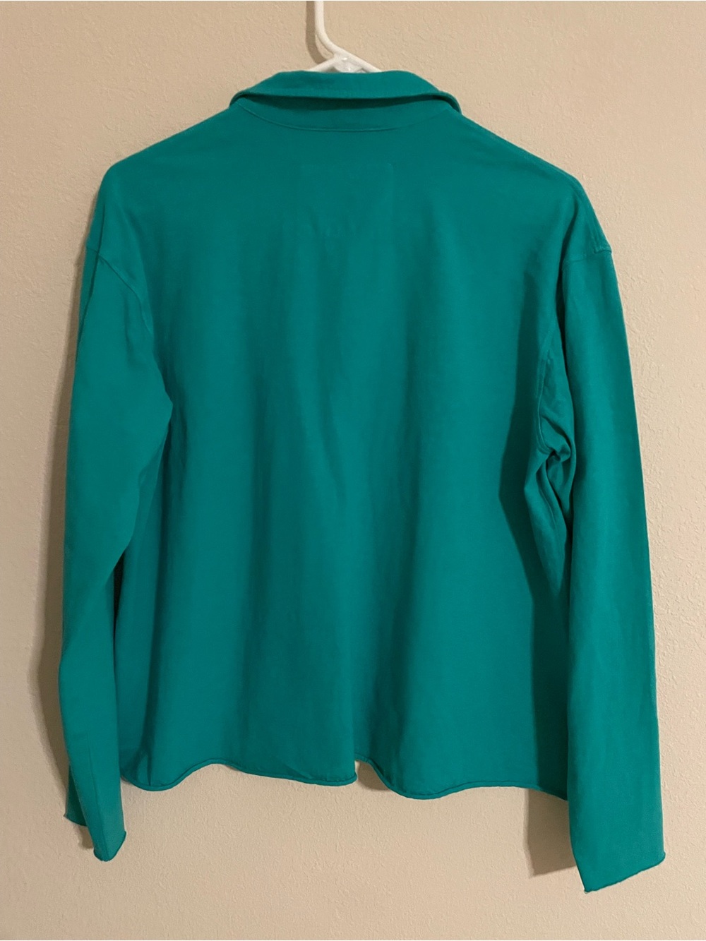 Frank & Eileen Patrick Popover Henley Birdie Green Heritage Top Size Medium - Picture 2 of 7